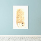 "Gebet" Kotel Alte Stadt Jerusalem Israel Art Pain Leinwanddruck (Insitu (Holzboden))