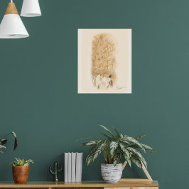 "Gebet" Kotel Alte Stadt Jerusalem Israel Art Pain Poster