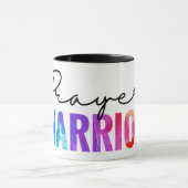 Gebet Krieger Christlich Inspiration Tasse (Zentrum)