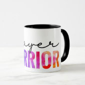 Gebet Krieger Christlich Inspiration Tasse (VorderseiteRechts)