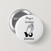 Gebet-Krieger Gebet Thunder_Cove Button (Vorne & Hinten)