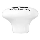 Gebet-Krieger Gebet Thunder_Cove Keramikknauf (Seitenansicht)