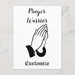 Gebet-Krieger Gebet Thunder_Cove Postkarte