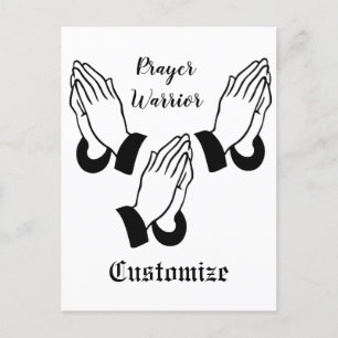 Gebet-Krieger Gebet Thunder_Cove Postkarte