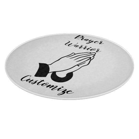 Gebet-Krieger Gebet Thunder_Cove Schneidebrett (Ecke)