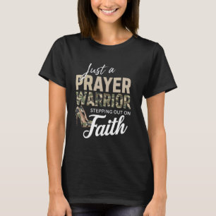 Gebet Krieger katholische religiöse Christliche Ch T-Shirt