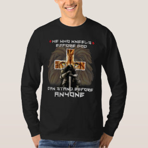 Gebet-Krieger Löwe von Judah Graphic Christlich Cr T-Shirt