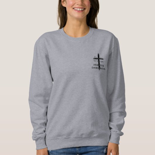 Gebet-Krieger Sweatshirt (Vorderseite)