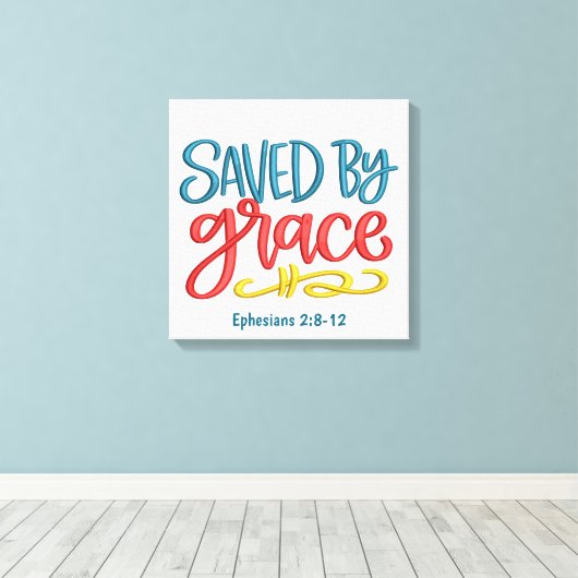 Gebet- Leinwand (Glanz) (Insitu (Holzboden))