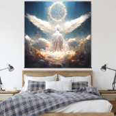 Gebet Leinwanddruck (Insitu (Schlafzimmer))