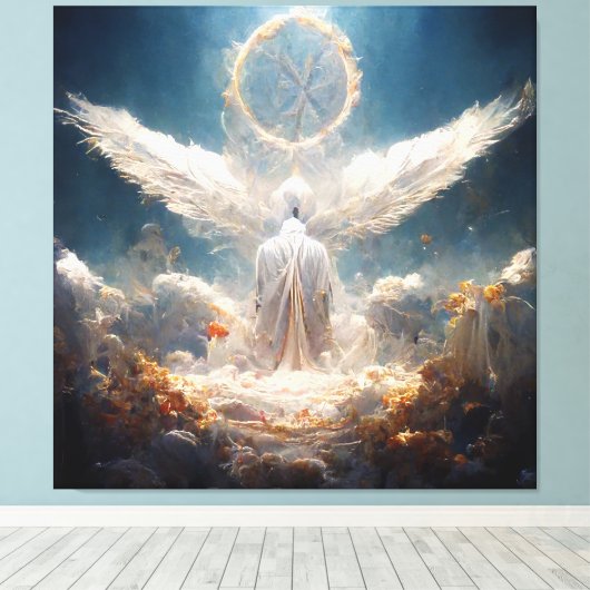 Gebet Leinwanddruck (Insitu (Holzboden))