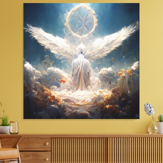 Gebet Leinwanddruck (Insitu (Wohnzimmer))