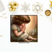 Gebet Little Girl Angel Radiant Halo Magnet