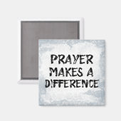 Gebet macht einen anderen Preis Magnet (Vorderseite/Rückseite)