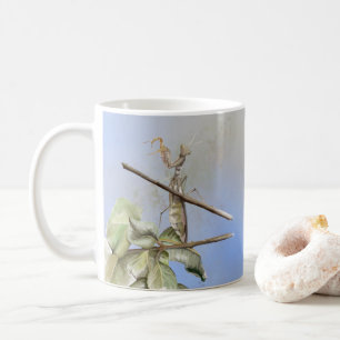 Gebet Mantis Aquarell Kaffeetasse