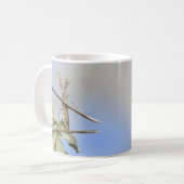Gebet Mantis Aquarell Kaffeetasse (Vorderseite Links)