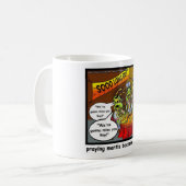 Gebet Mantis Batchelor Party Funny Gifts & T-Shirt Kaffeetasse (Vorderseite Links)