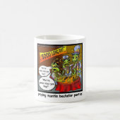 Gebet Mantis Batchelor Party Funny Gifts & T-Shirt Kaffeetasse (Mittel)