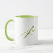 Gebet Mantis Malen von benutzerdefinierten Insekte Tasse (Links)