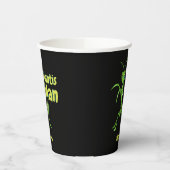 Gebet Mantis Man Green Garden Insekt personalisier Pappbecher (Links)