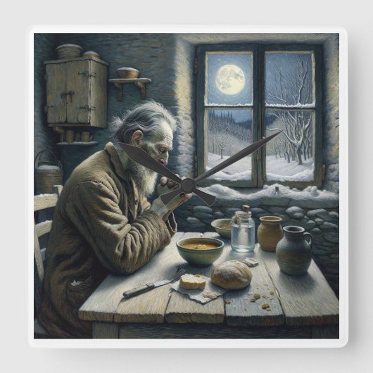 Gebet mit der Uhr (Vorderseite)