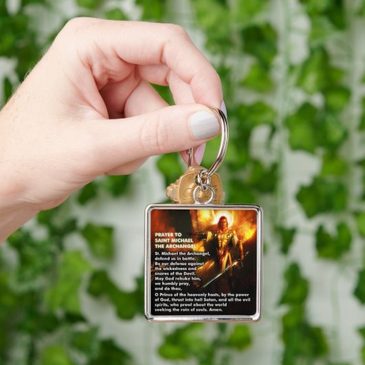 Gebet nach St Michael der Schlüsselanhänger (Hand)