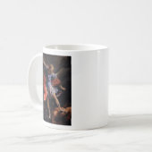 Gebet nach St Michael "in der lateinischen" Kaffeetasse (Vorderseite Links)