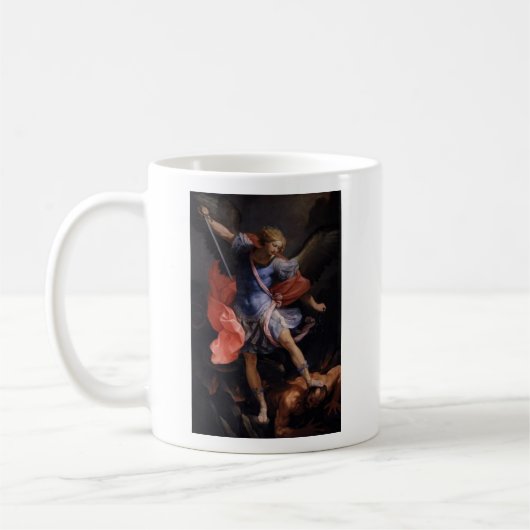 Gebet nach St Michael "in der lateinischen" Kaffeetasse (Links)