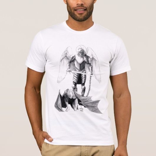 Gebet nach St Michael T-Shirt (Vorderseite)