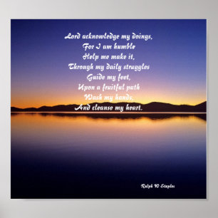 Gebet-Plakate Poster