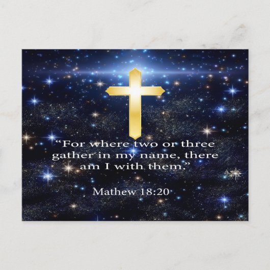 Gebet Postkarte (Vorderseite)