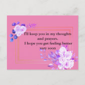 Gebet Postkarte (Vorderseite)