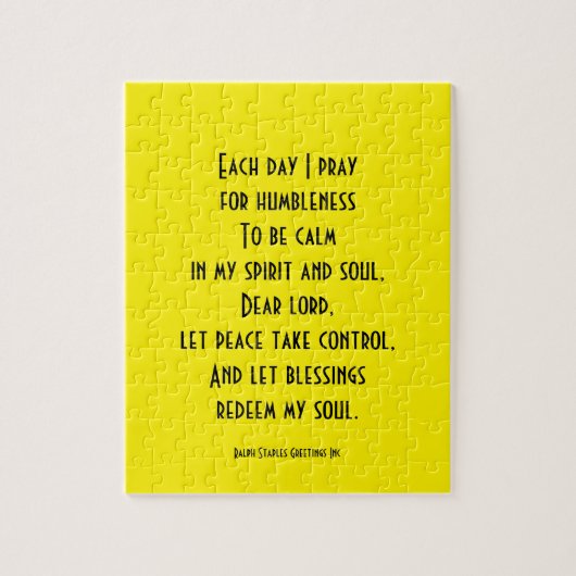 Gebet Puzzle (Vertikal)