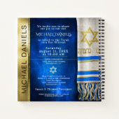 Gebet Shawl Artwork 3 Ring Binder Notizblock (Rückseite)