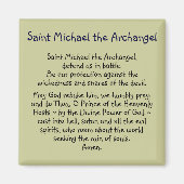 Gebet ~ St. Michael Magnet (Vorne)