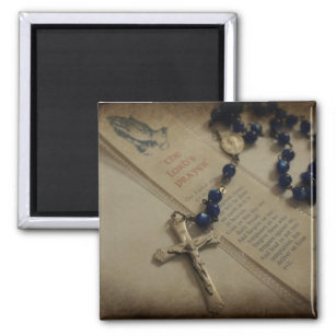Gebet und Rosary Magnet
