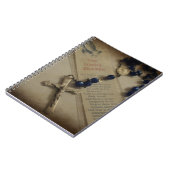 Gebet und Rosary Notizblock (Linke Seite)