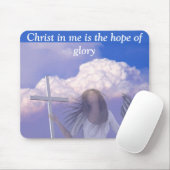 Gebet und Vertrauen_ Mousepad (Mit Mouse)