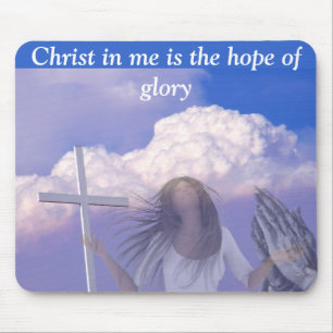 Gebet und Vertrauen_ Mousepad