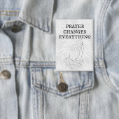 Gebet verändert alles Glauben Button (Insitu)