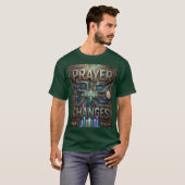 Gebet verändert Dinge – Futuristisches Steampunk T T-Shirt (Vorne ganz)