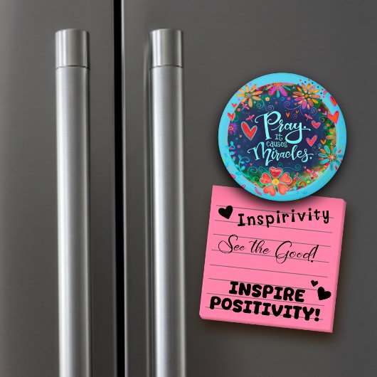 Gebet verursacht Wunder Hübsche Blumenbefruchtung Magnet