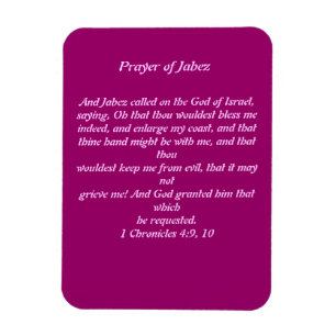 Gebet von Jabez Magneten Magnet