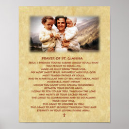 Gebet von St. Gianna Molla Poster