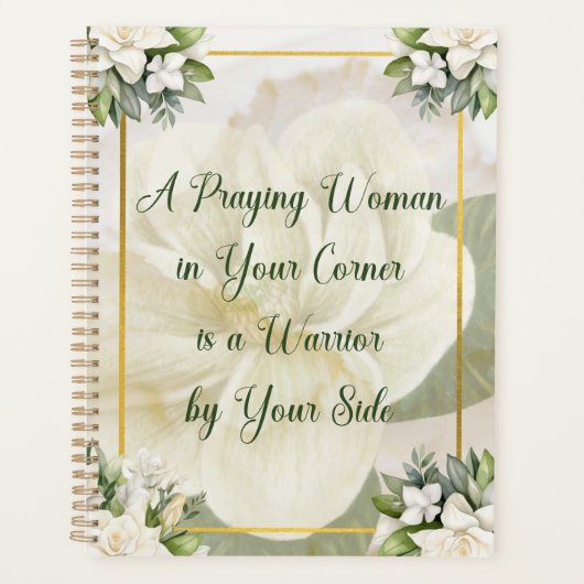 Gebet weiblicher Planer (Creme magnolia) (Vorderseite)