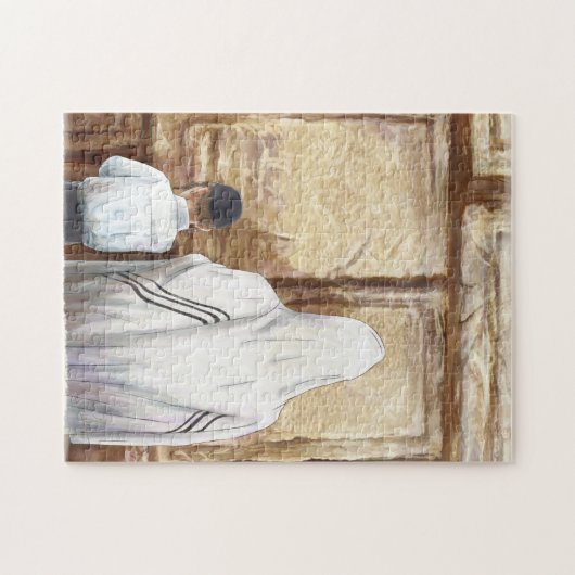 Gebet Western Wall Jerusalem Alte Stadt Israel Jig Puzzle (Horizontal)