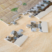 "Gebet" Western Wall KOTEL Jerusalem Altstadt Puzzle (Seite)