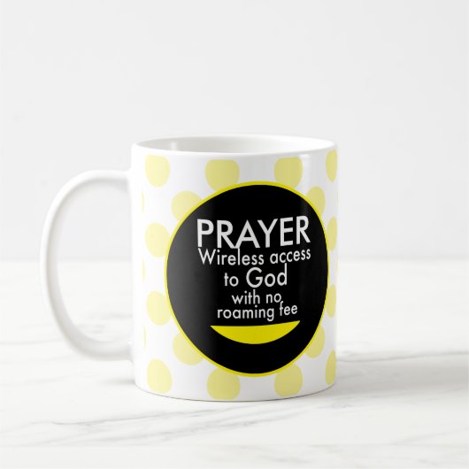 Gebet - Wireless Kaffeetasse (Links)