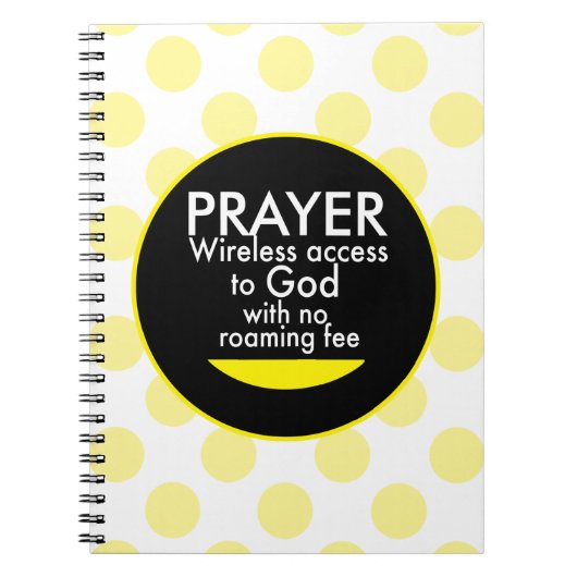 Gebet - Wireless Notizblock (Vorderseite)