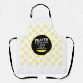 Gebet - Wireless Schürze (Vorderseite)